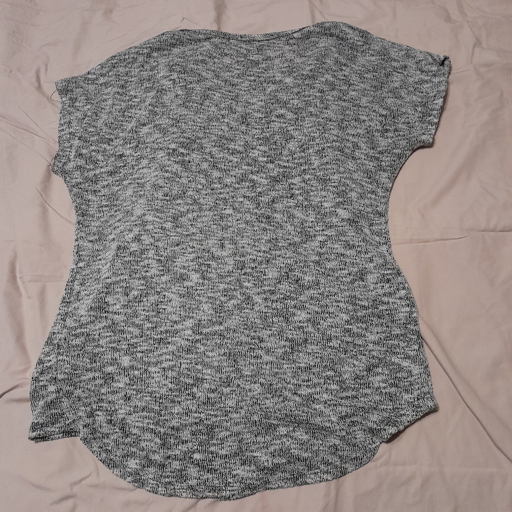 Blu Planet 🌻 Gray women's Top S - Picture 4 of 6
